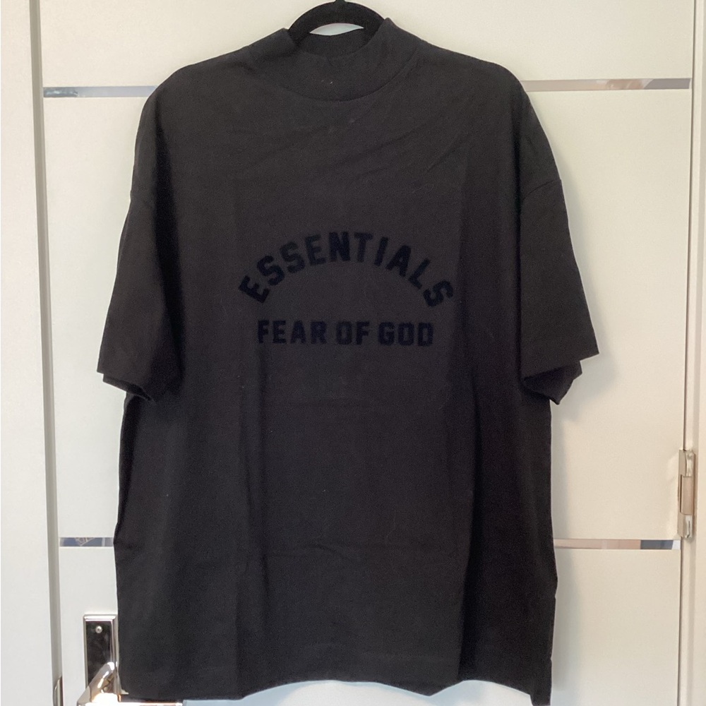 Essentials Black Short Sleeve Tee
